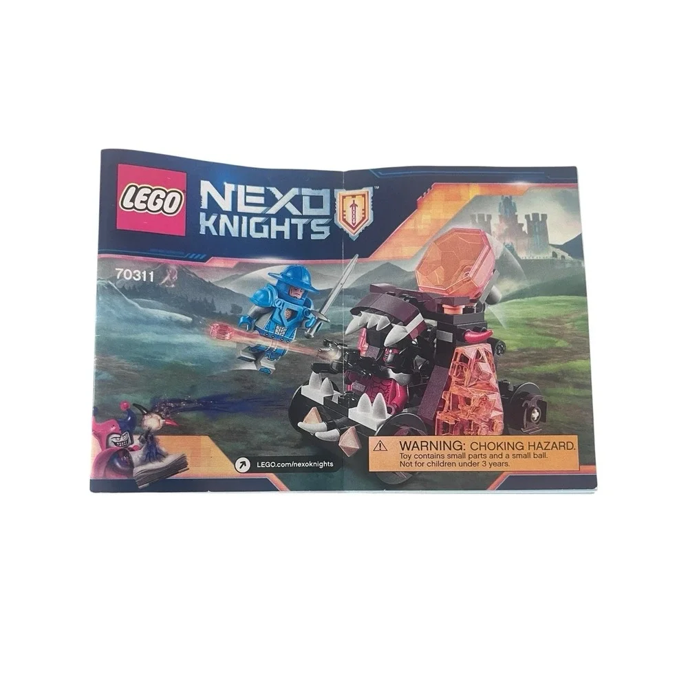 Lego 70311 Nexo Knights Chaos Catapult (Incomplete; Missing Villain Minifigure)‎